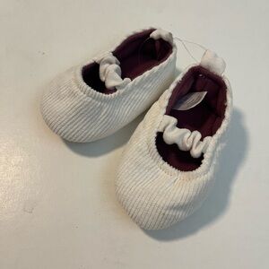 Carter's White Kids Slippers